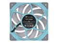 Miniatyrbilde 4 av 5: Thermaltake TOUGHFAN 12 - Kabinettvifte - 120 mm - turkis