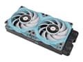 Miniatyrbilde 2 av 5: Thermaltake TOUGHFAN 12 - Kabinettvifte - 120 mm - turkis