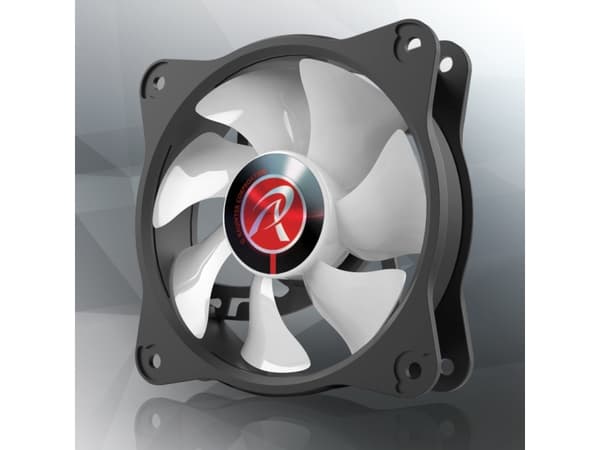 RAIJINTEK EOS 9 RBW ADD, Vifte, 10 cm, 800 RPM, 2000 RPM, Sort, Hvit
