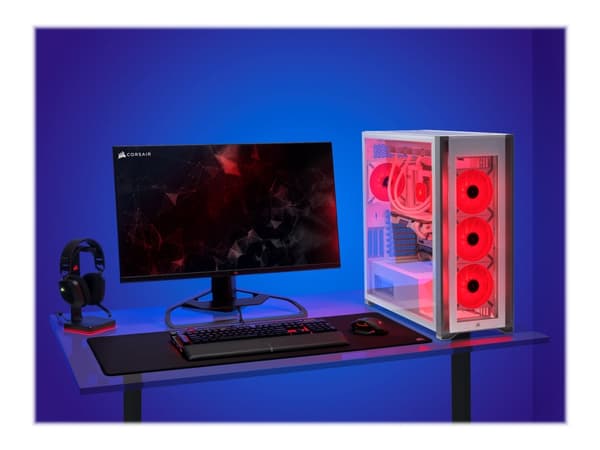 CORSAIR ML140 LED ELITE - Kabinettvifte - 140 mm - hvit