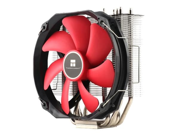 Thermalright TA140 CPU-køler med blæser Sort, Grå, Rød