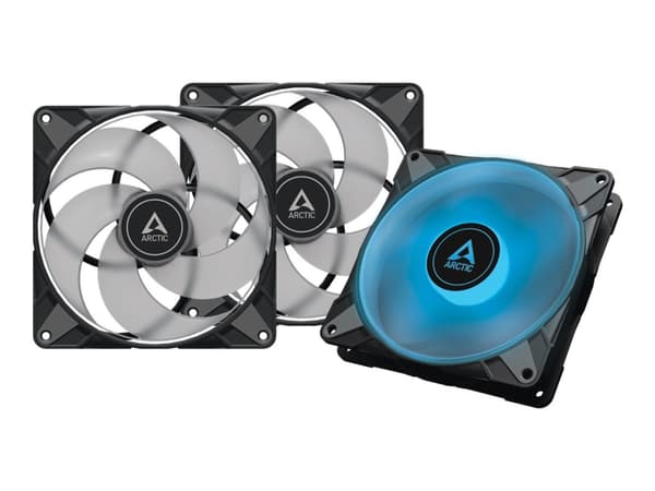 ARCTIC P14 PWM PST - Value Pack - kabinettvifte - 140 mm - svart (en pakke 3)