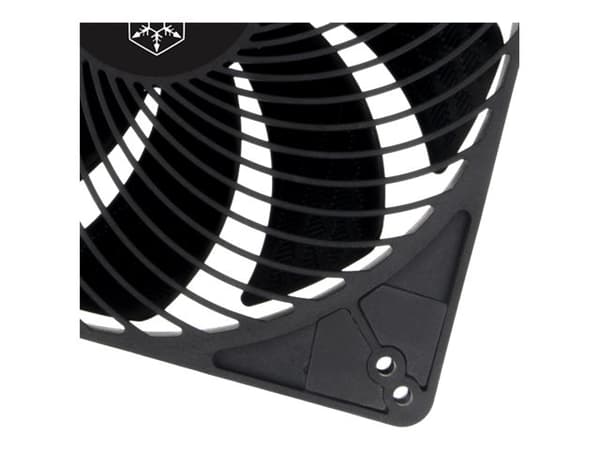 SilverStone Air Penetrator 184i PRO - Innsats med vifte - 180 mm - svart