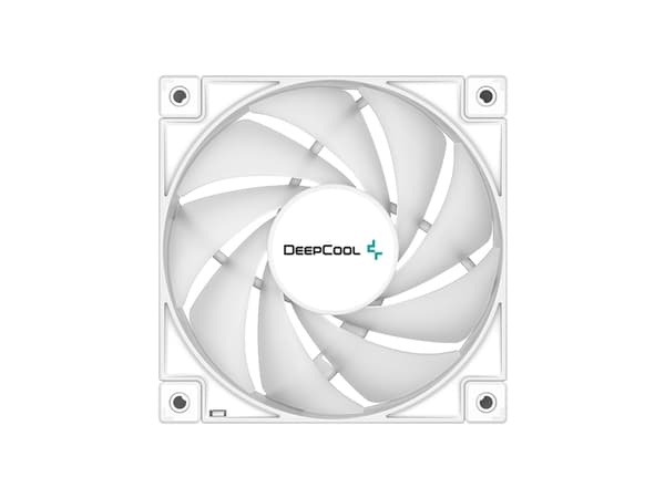 Deepcool FC120 WHITE - Lådfläkt - 120 mm - vit (paket om 3)