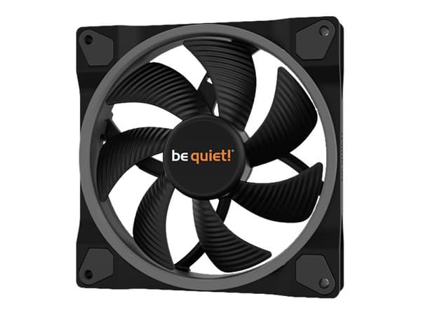 be quiet! Light Wings - Kabinettvifte - PWM - 140 mm - svart (en pakke 3)