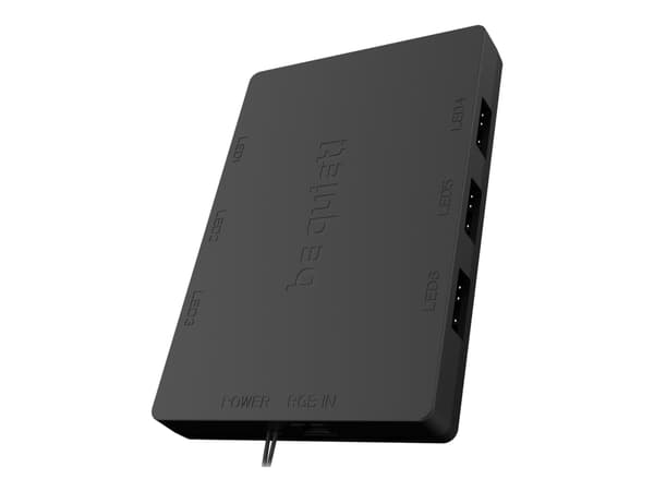 be quiet! Light Wings - Kabinettvifte - PWM - 120 mm - svart (en pakke 3)