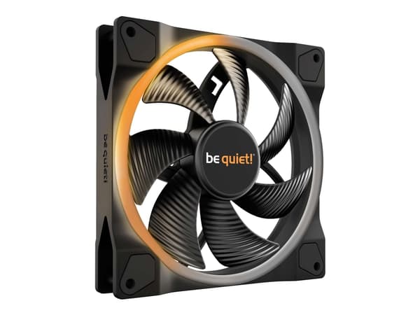 be quiet! Light Wings - Kabinettvifte - PWM - 140 mm - svart