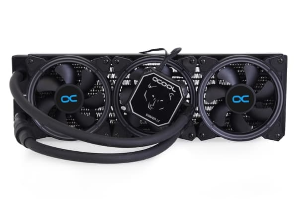 Alphacool Eisbaer Aurora LT360, Allt-i-ett vätskekylare, 104,49 m³/h, Svart