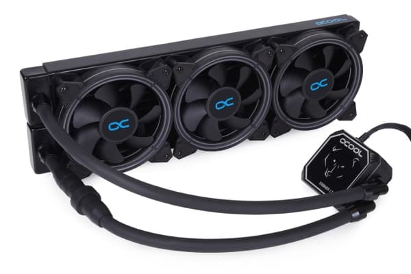 Alphacool Eisbaer Aurora LT360, Allt-i-ett vätskekylare, 104,49 m³/h, Svart