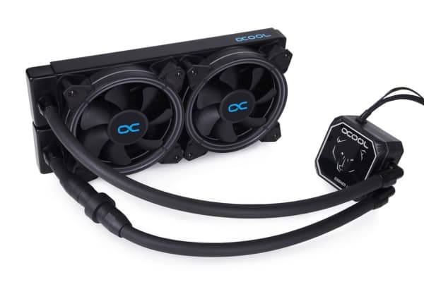 Alphacool Eisbaer Aurora LT240, Alt-i-ett væskekjøler, 12 cm, 104,49 m³/t, Sort