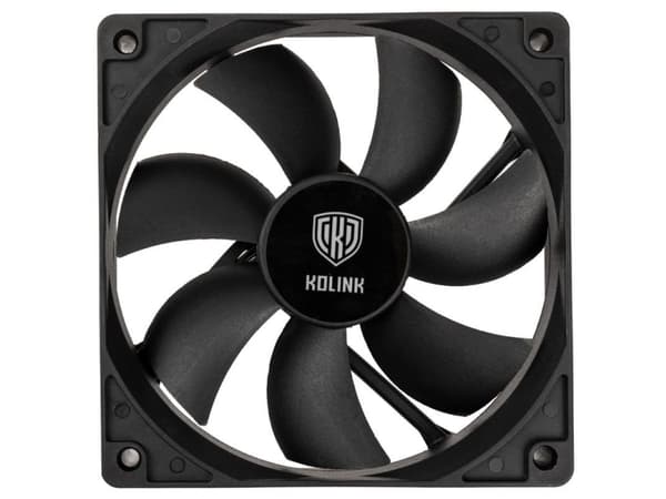 Kolink Classic HDB, Vifte, 12 cm, 1500 RPM, 52,15 cfm, Sort