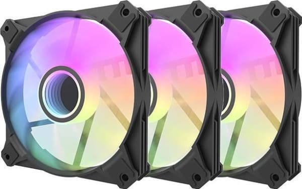 Darkflash Infinity 8 Fan Black 3-pack