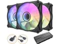 Miniatyrbilde 2 av 3: Darkflash Infinity 8 Fan Black 3-pack