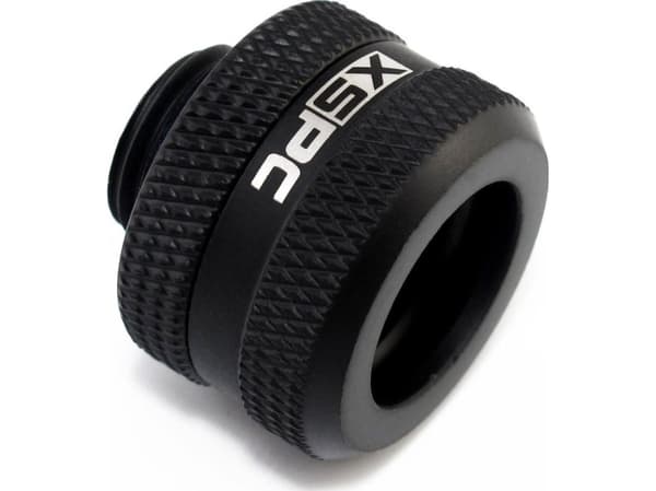XSPC XSPC-liitäntä G1/4" 14mm kovaan putkeen, musta matta - 8 kpl
