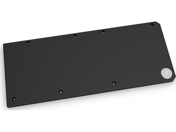 EK Water Blocks Quantum Vector RX 6700XT Backplate, Bakplate, Sort