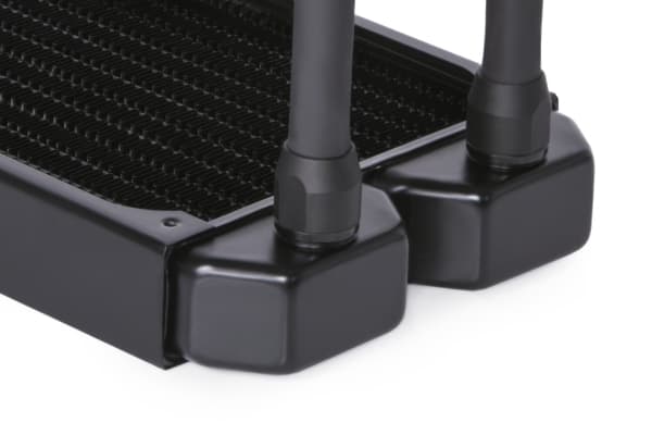 Alphacool Eiswolf 2 AIO, All-in-one-nesteenjäähdytin, 12 cm, 119,8 m³/h, Musta, Läpinäkyvä