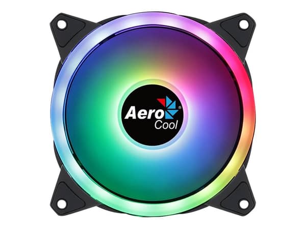 AeroCool Duo 12 - Kabinettvifte - 120 mm Sort