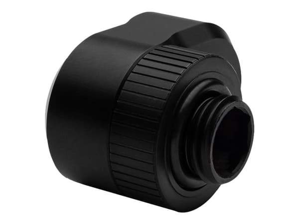 EkWaterBlocks EK-Quantum Torque Rotary Offset 14 - Liquid cooling system offset fitting adapter - svart