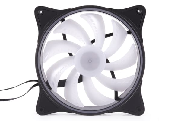 Alphacool Rise Aurora, Fan, 14 cm, 2000 RPM, 38,4 dB, 154,1 m³/h, Svart