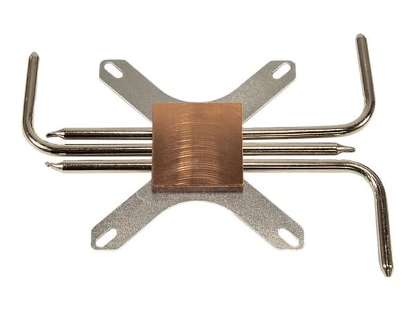 Inter-Tech IP-3 - Passive CPU cooler - (for: LGA1156, LGA1155, LGA1150, LGA1151, LGA1200, LGA1700)