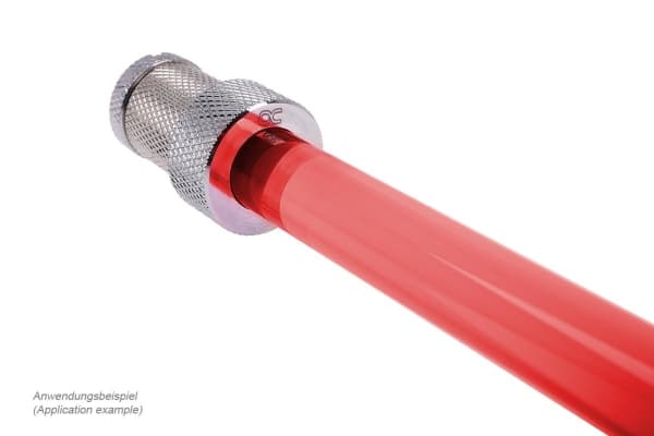 Alphacool HardTube 13/10mm, 4 stang, Gjennomsiktig, 1 cm, 0,6 m, 1,3 cm, 87 g