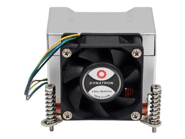 Inter-Tech Q-5 - Processorkylare - high-quality - (för: LGA1700) - kopparbas och värmerör med aluminiumkylflänsar - 60 mm