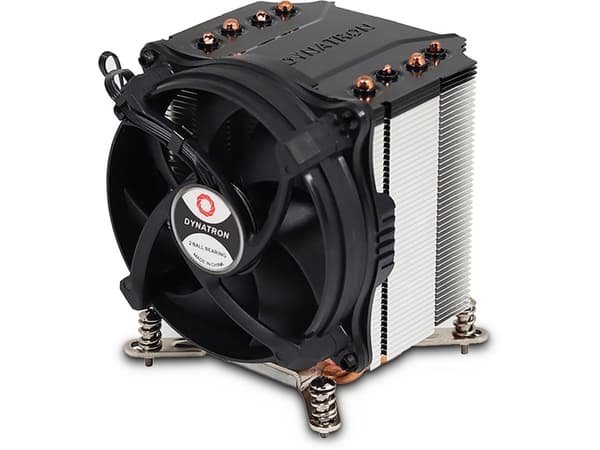 Inter-Tech Q-6 - Prosessorkjøler - high-quality - (for: LGA1700) - aluminiumfinner - 92 mm