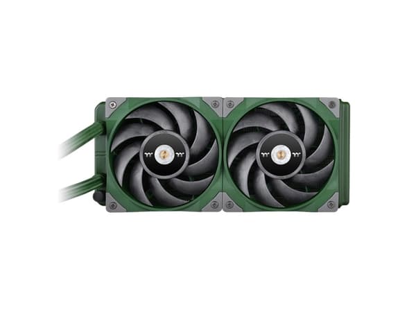 Thermaltake CL-W319-PL12RG-A, Alt-i-ett væskekjøler, 12 cm, 500 RPM, 2000 RPM, Grønn