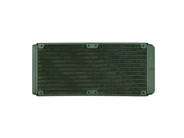 Thermaltake CL-W319-PL12RG-A, Alt-i-ett væskekjøler, 12 cm, 500 RPM, 2000 RPM, Grønn