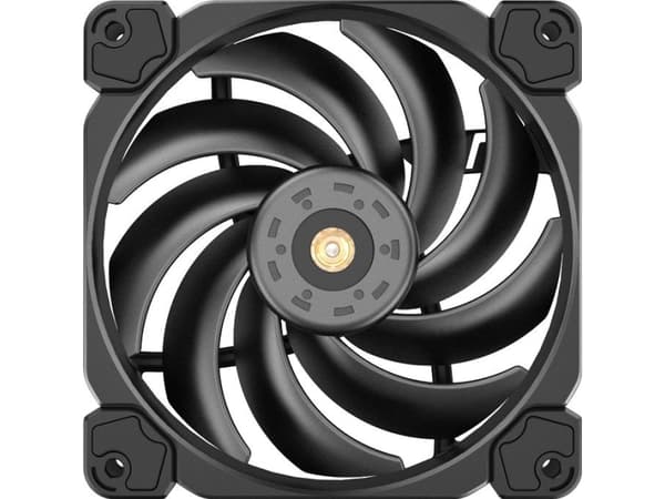 Jonsbo HF-120 PWM PC-kabinet-blæser Sort (B x H x T) 120 x 25 x 120 mm