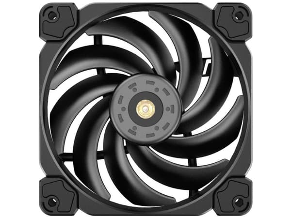 Jonsbo HF-120 PWM PC-kabinet-blæser Sort (B x H x T) 120 x 25 x 120 mm