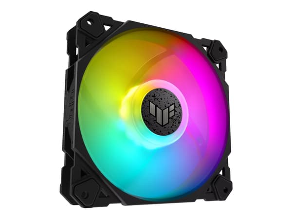 ASUS TUF Gaming TF120 ARGB Fan - Triple Fan Kit with ARGB Controller Datorväska Luftkylare 12 cm Svart
