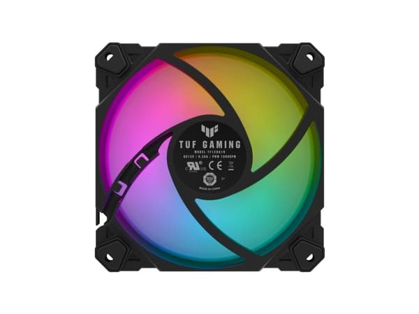 ASUS TUF Gaming TF120 ARGB - Lådfläkt - 120 mm - svart