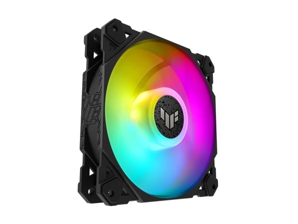 ASUS TUF Gaming TF120 ARGB - Lådfläkt - 120 mm - svart