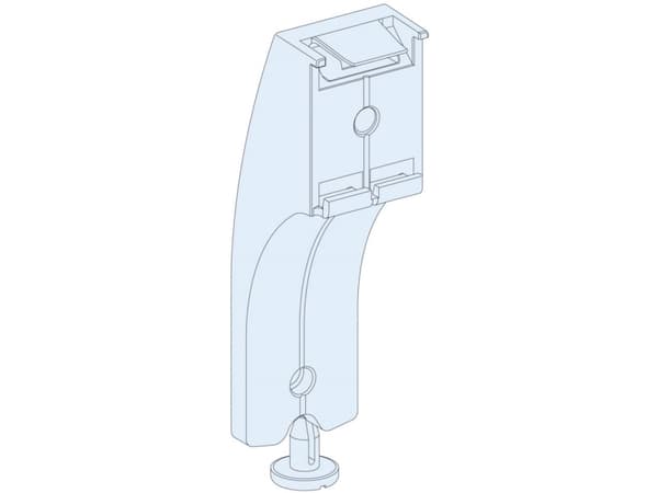 Schneider Electric Prisma Plus G Vaakasuuntaiset kaapelinohjauskannattimet LVS04255 /12 kpl/