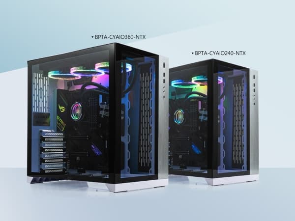 Bitspower BPTA-CYAIO360-NTX, Nestejäähdytyspakkaus, 2250 RPM, 2750 RPM, 30 soni, Musta
