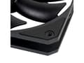 Pikkukuva 3 / 5: SilverStone Air Slimmer 120 - Sisäosa tuulettimella - ohut - 120 mm - musta