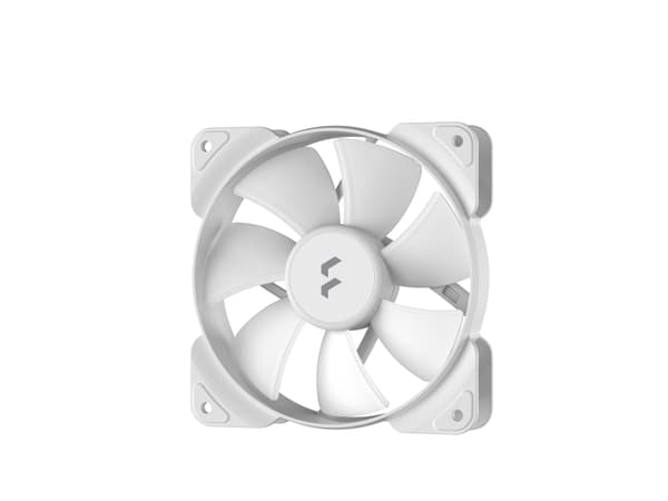 Fractal Design Aspect 12 RGB PWM - Lådfläkt - 120 mm - vit