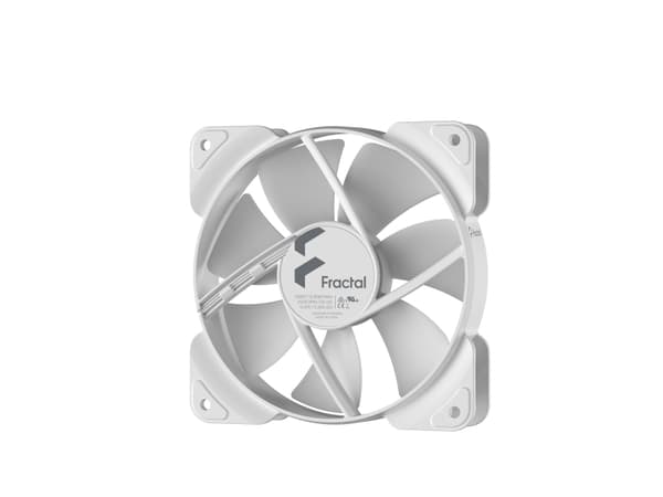 Fractal Design Aspect 12 RGB PWM - Lådfläkt - 120 mm - vit