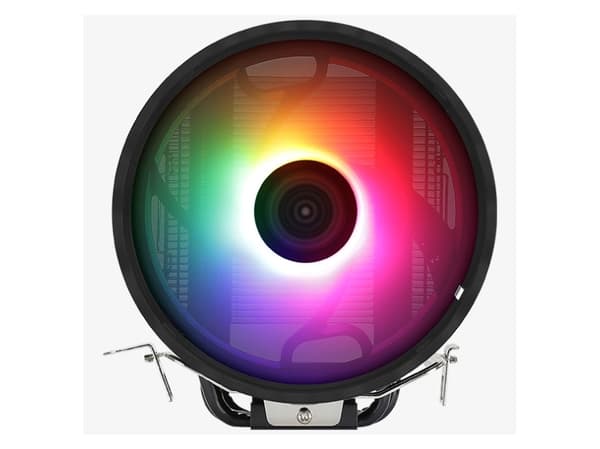 Aerocool Rave 3 FRGB, Luftkylare, 12 cm, Svart, Vit
