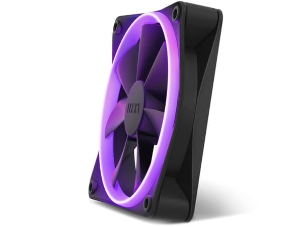NZXT F Series F120 RGB - Lådfläkt - 120 mm - mattsvart