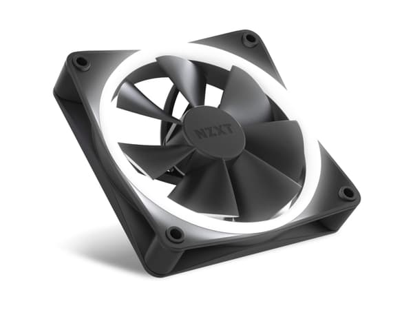 NZXT F Series F120 RGB - Lådfläkt - 120 mm - mattsvart