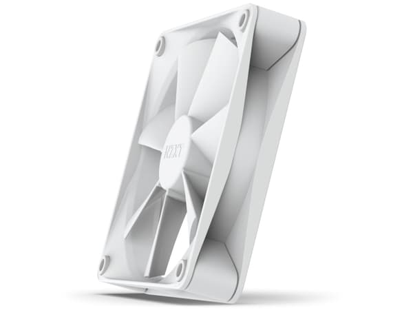 NZXT F Series F120Q - Lådfläkt - 120 mm - matt vit