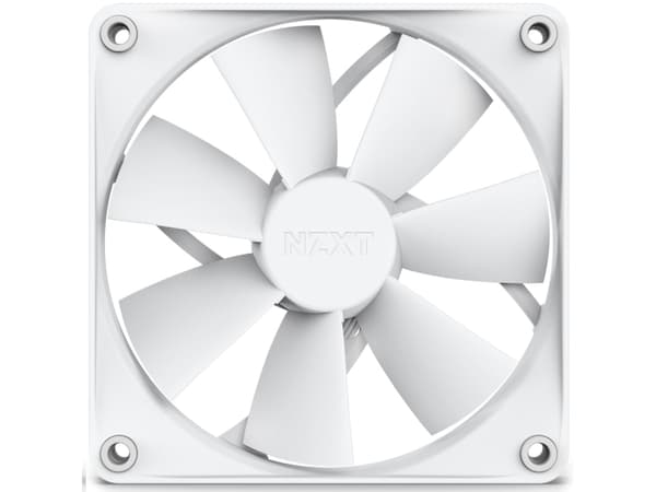 NZXT F Series F120Q - Lådfläkt - 120 mm - matt vit