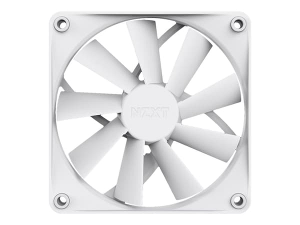 NZXT F Series F120Q - Lådfläkt - 120 mm - matt vit Vit