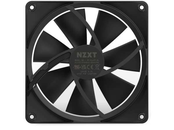NZXT F Series F140 RGB - Kabinettvifte - 140 mm - matt svart