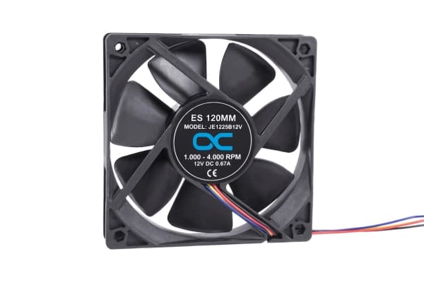 Alphacool 24817, Fan, 12 cm, 1000 RPM, 4000 RPM, 49,5 dB, 203,88 m³/h