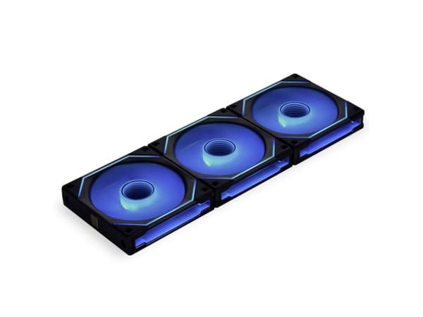Lian Li UNI FAN SL-INFINITY UF-SLIN120-3B - Lådfläkt - 120 mm - svart (paket om 3)