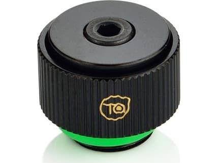 Bitspower Touchaqua manuell luftuttak G1/4 tommer AG - 2-pakning, svart