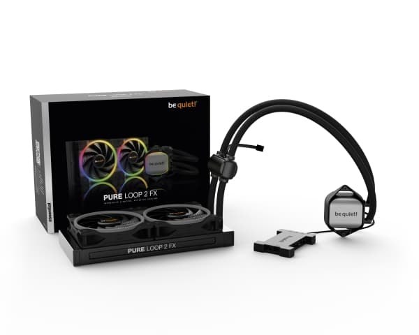 be quiet! Pure Loop 2 FX - Væskekjølesystem for prosessor - 240mm - (for: LGA1150, LGA1151, LGA1155, LGA1200, LGA1700, LGA2066, LGA2011-3, LGA2011 (S